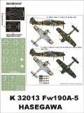Fw 190A-5 super mask for Hasegawa 1:32