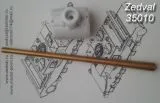 T-35/85 85mm S-53 barrel for Dragon 1:35