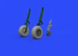 P-51D wheels 1:48