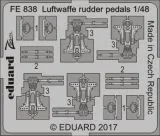 Luftwaffe rudder pedals 1:48 Luftwaffe rudder pedals 1:48