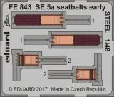 SE.5a seatbelts early STEEL 1:48