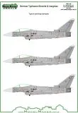 Eurofighter Typhoon German Stencils & insignias 1:72