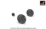 Do 17M/P/Z, Do 215 wheels w/ weighted tires 1:72