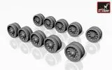 T-54/T-55/T-62 Spider type roadwheels 1:35 T-54/T-55/T-62 Spider type roadwheels 1:35