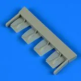 PBY Catalina fishtail exhaust for Academy 1:72 PBY Catalina fishtail exhaust for Academy 1:72