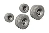 Biber Trailer Wheels 1:72