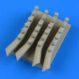 He 111H-3 exhaust for ICM 1:48