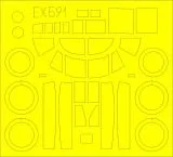 A-26B mask for Revell 1.48