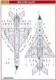 MiG-21MF stencils 1:72 MiG-21MF stencils 1:72
