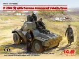P 204 (f) with German Armoured Vehicle Crew 1:35 P 204 (f) with German Armoured Vehicle Crew 1:35