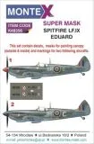 Spitfire LF.IX super mask for Eduard 1:48