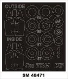 Su-7BM mask for KP 1:48 Su-7BM mask for KP 1:48