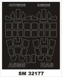 A6M5 Zero Mask for Hasegawa 1:32