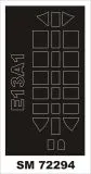 E13A-1 Jake mask for Hasegawa 1:72