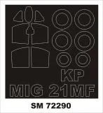 MiG-21MF mask for KP 1:72