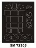 SOC-3 SEAGULL mask for Hasegawa 1:72