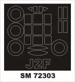 J2F Duck mask for Valom 1:72 J2F Duck mask for Valom 1:72