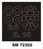 Il-10 mask for FLY 1:72 Il-10 mask for FLY 1:72