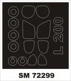 L-200A Morava mask for KP 1:72 L-200A Morava mask for KP 1:72