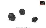 Mil Mi-6 Hook wheels w/ weighted tires 1:72