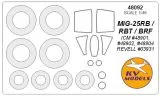 MiG-25RB/RBT/ RBF mask for ICM/ Revell 1:48