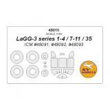 LaGG-3 mask for ICM 1:48