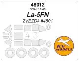 La-5FN mask for Zvezda 1:48 La-5FN mask for Zvezda 1:48