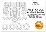 An-2 mask for Hobby Boss 1:48