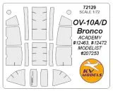 OV-10 Bronco mask for Academy 1:72