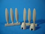 He 219 UHU short spinner Propeller set for Tamiya 1:48 He 219 UHU short spinner Propeller set for Tamiya 1:48