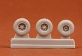 Harrier GR.1/GR.3 wheel set for Airfix 1:72