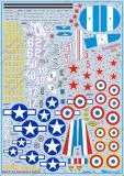 P-63 Kingcobra - family decal 1:48 P-63 Kingcobra - family decal 1:48