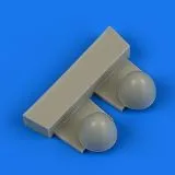 Wellington Mk. Ic propeller spinners for Airfix 1:72