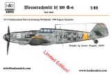 Bf 109G-6 - Hadnagy Pal Belevari 1:48 Bf 109G-6 - Hadnagy Pal Belevari 1:48