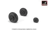 IL-2 Bark late type wheels 1:72