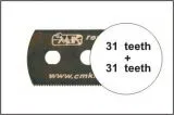 Saw - Smooth (31 teeth) 1pcs.