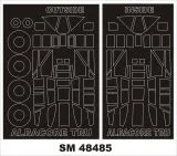 Fairey Albacore Mask for Trumpeter 1:48