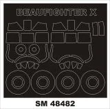 Bristol Beaufighter TF.X mask for Revell 1:48