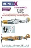 Bf 109E-7 Super Mask for Tamiya 1:48 Bf 109E-7 Super Mask for Tamiya 1:48