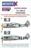 Fw 190A-8 super mask für Hasegawa P.2 1:48