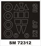 Ki-87 mask for RS model 1:72 Ki-87 mask for RS model 1:72