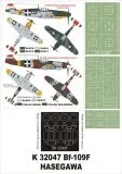 Bf 109F-4 Super Mask for Hasegawa 1:32