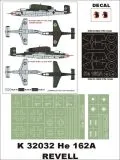 He 162A-2 Super Mask for Revell P.2 1:32 He 162A-2 Super Mask for Revell P.2 1:32