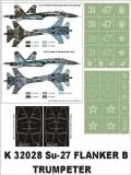 Su-27 Flanker B Super Mask 1:32