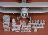 Gloster Gladiator Mk.I/Mk.II engine & cowling (Merit) 1:48