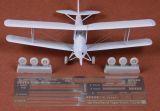 De Havilland DH-82 Tiger Moth rigging & wheel 1:72