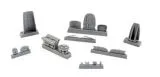 B&P Defiant Engine Set for Airfix 1:48 B&P Defiant Engine Set for Airfix 1:48