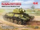 PzKw 747(r) (T-34) WWII German Medium Tank 1:35 PzKw 747(r) (T-34) WWII German Medium Tank 1:35