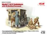 Ford Model T 1917 Ambulance with US Mesical Personnel 1:35
