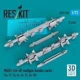 MBD3-U6-68 Multiple Bomb Racks 1:72